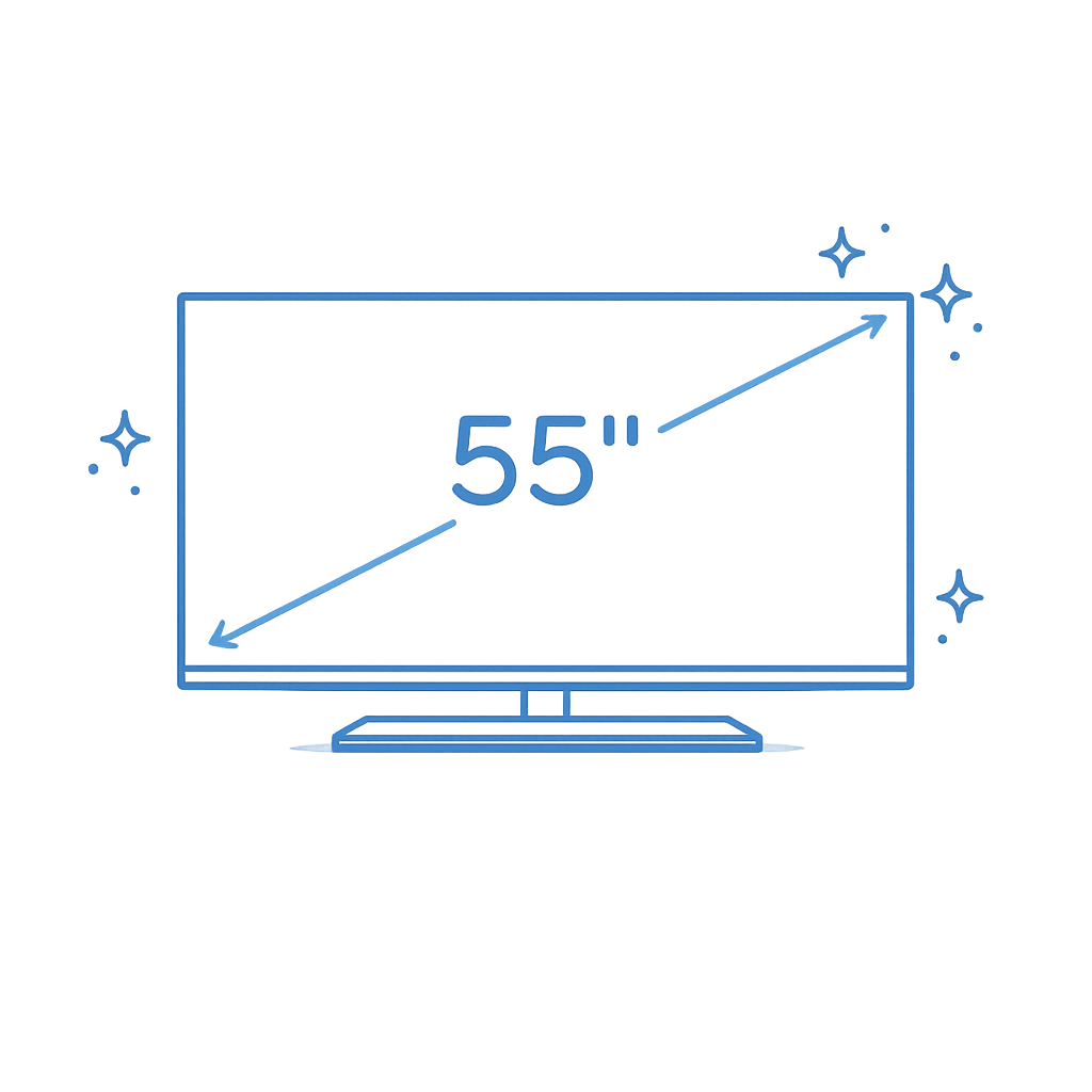 Smart TV 55 polegadas